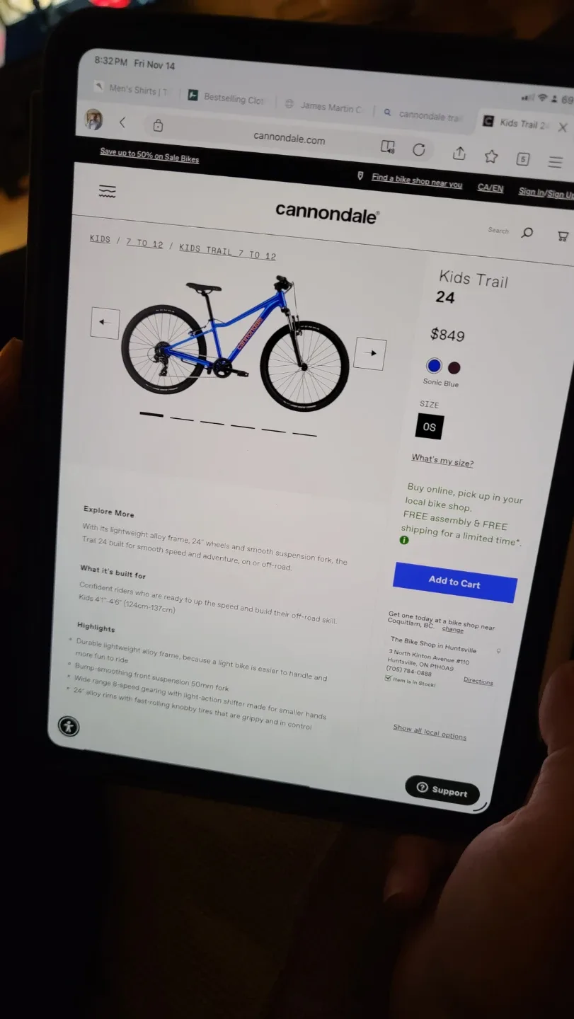 CANNONDALE TRAIL 24 Girls image indicator(9)