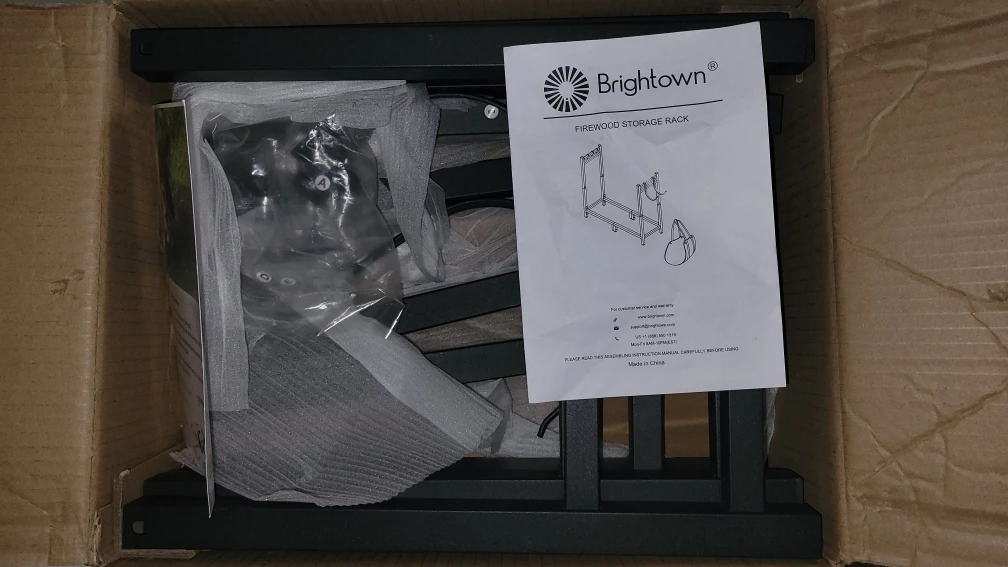 Brightown Firewood Storage Rack - New in Box! - photo 2
