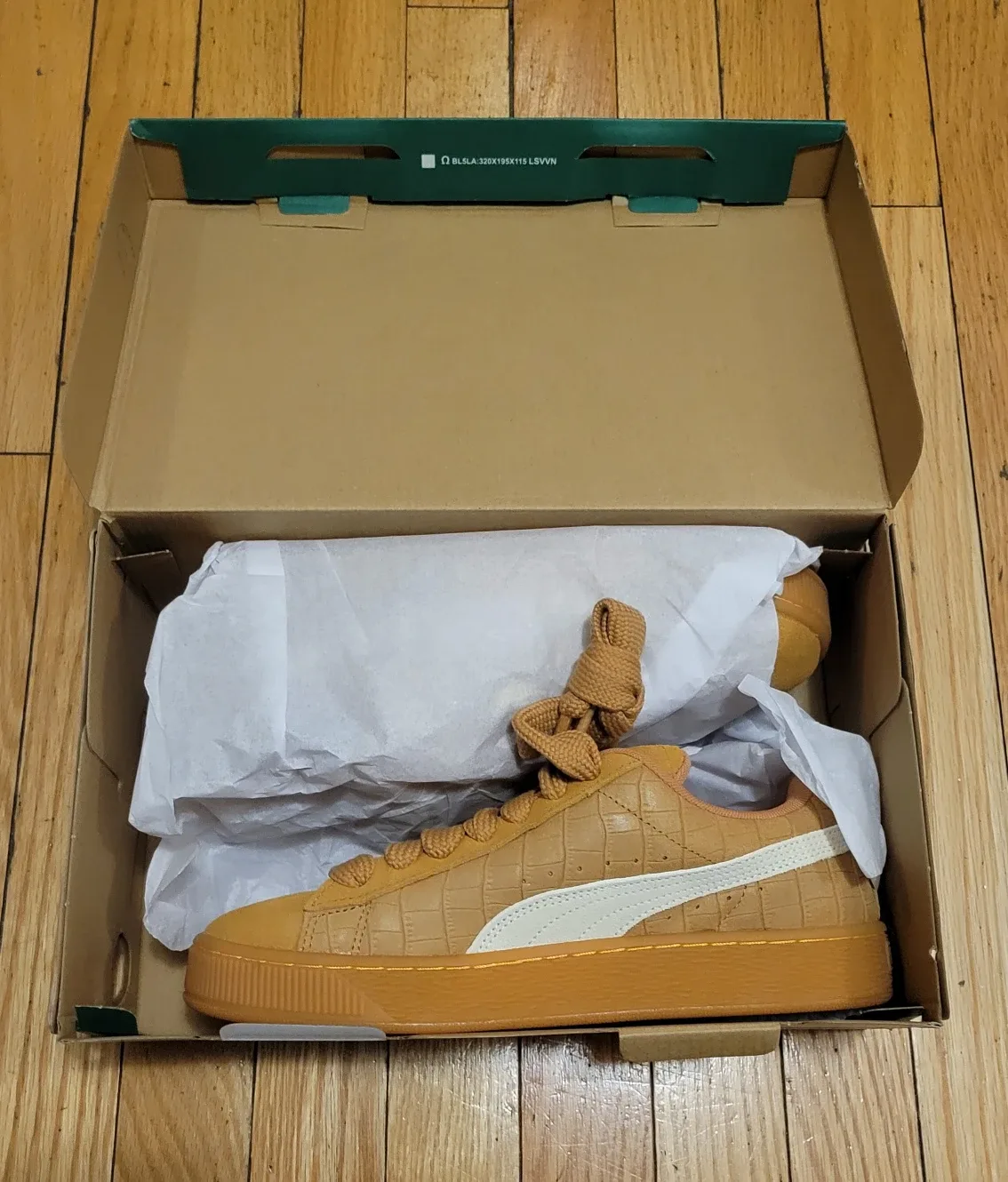 Puma Suede XL Elevated Wns Caramel Latte-Gum US 9 image indicator(3)