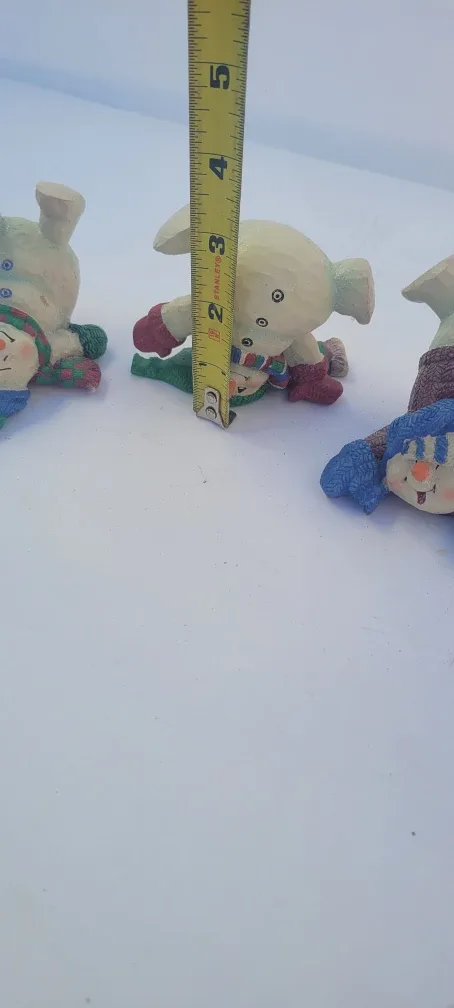 Set of 3 Snowman Figurines image indicator(4)