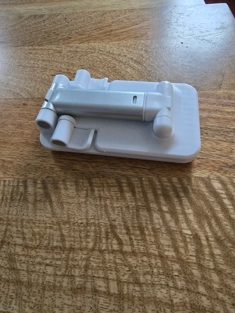 White Adjustable Phone/Tablet Stand image indicator(2)