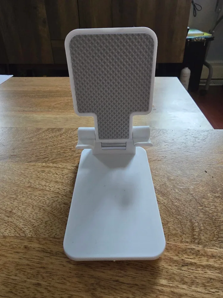 White Adjustable Phone/Tablet Stand image indicator(3)