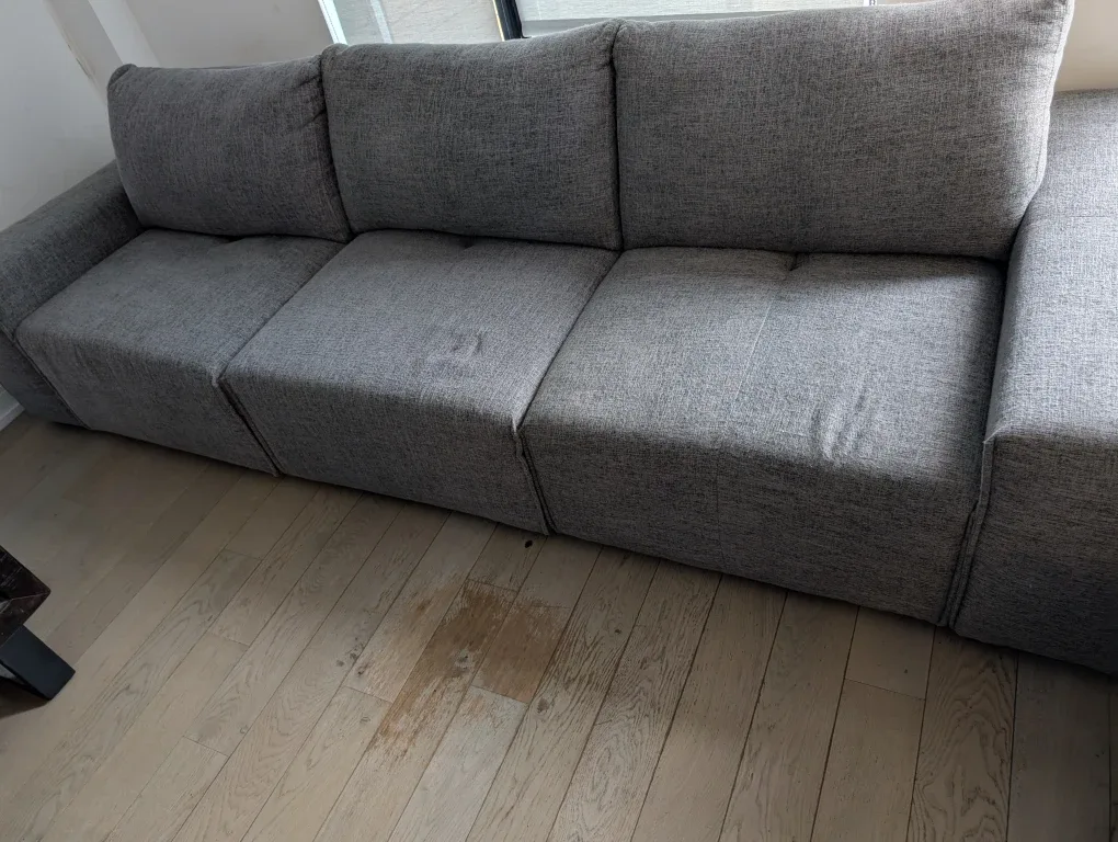 Grey Modular Sofa - 4 Seats