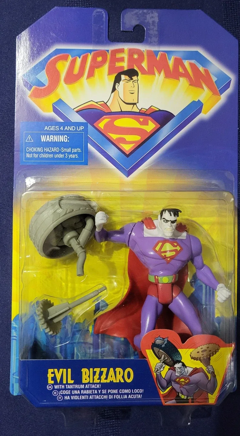 Superman Action Figures  1998 Series 3