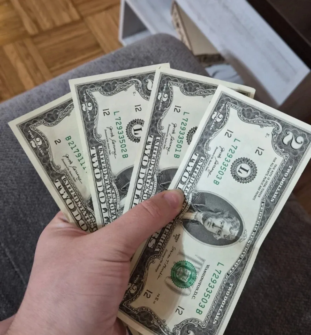 Two Dollar Bills series 2017a