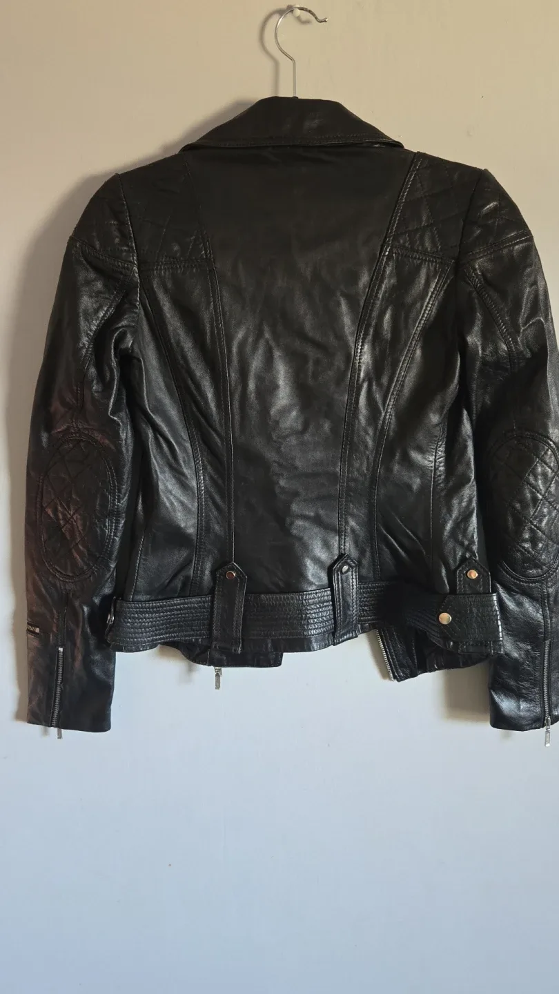 Blink Black Leather Jacket image indicator(3)