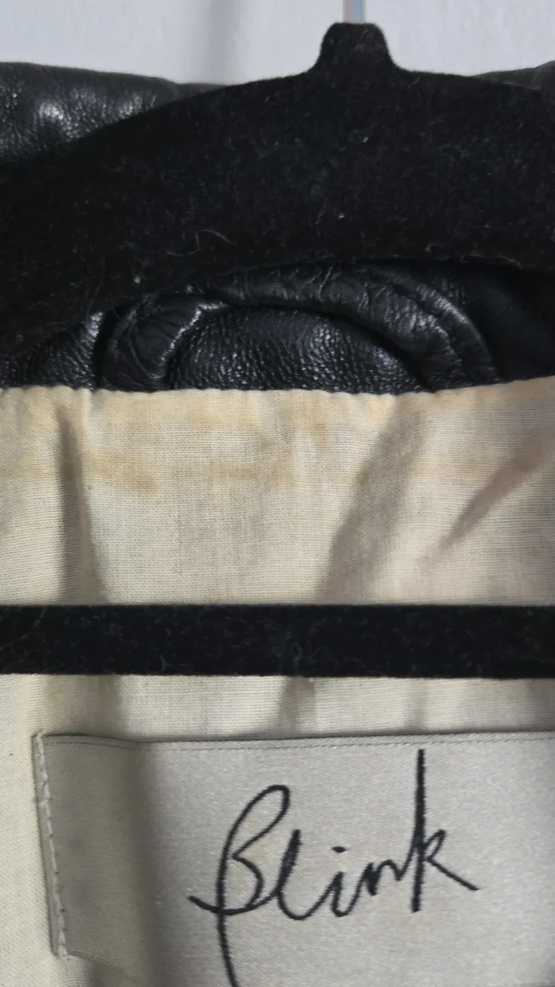 Blink Black Leather Jacket image indicator(4)