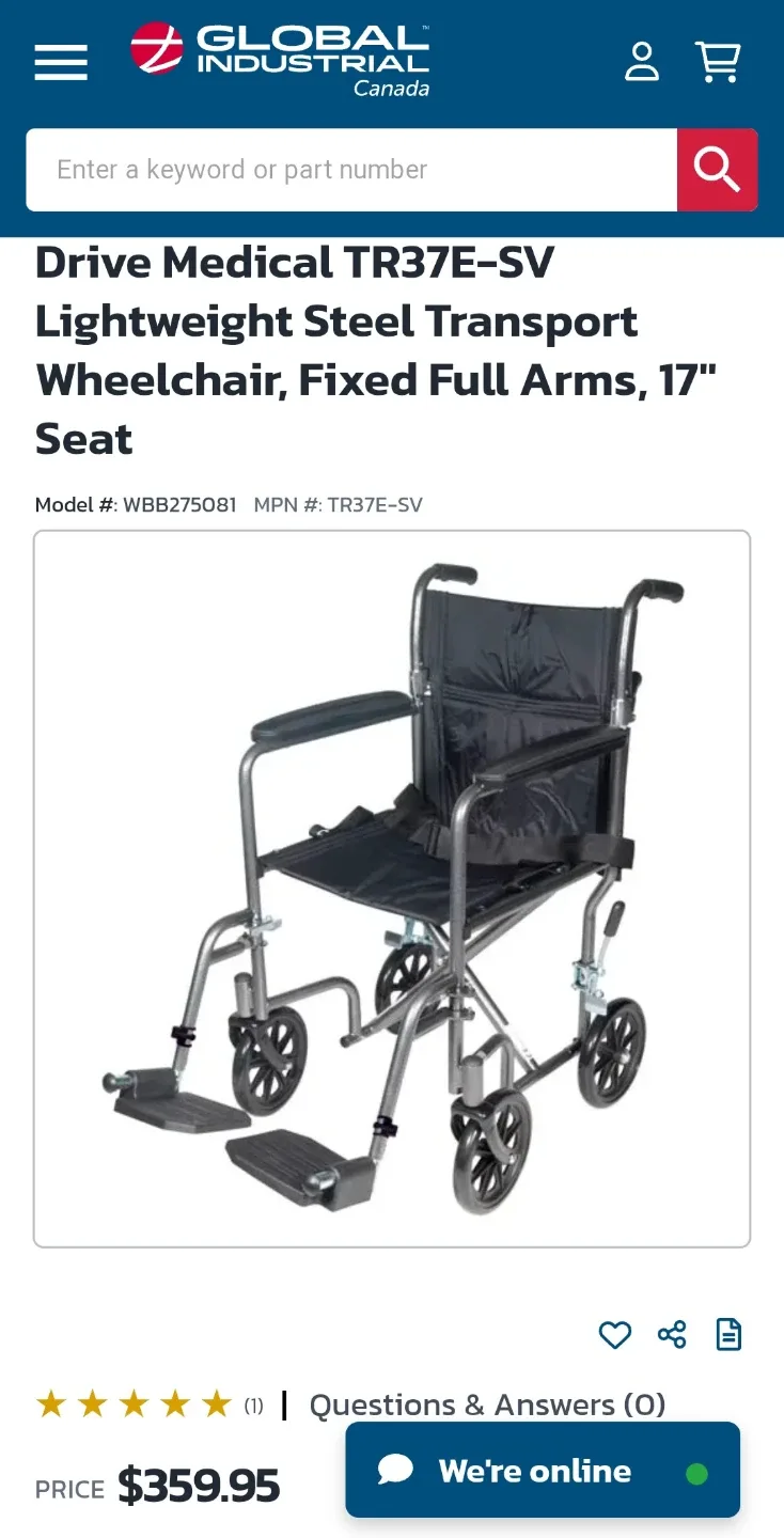 Drive Transport Wheelchair image indicator(6)