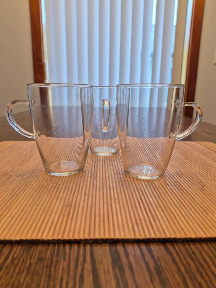 10 Borosilicate Glass Mugs: 7 Double-Wall + 3 Single-Wall image indicator(7)