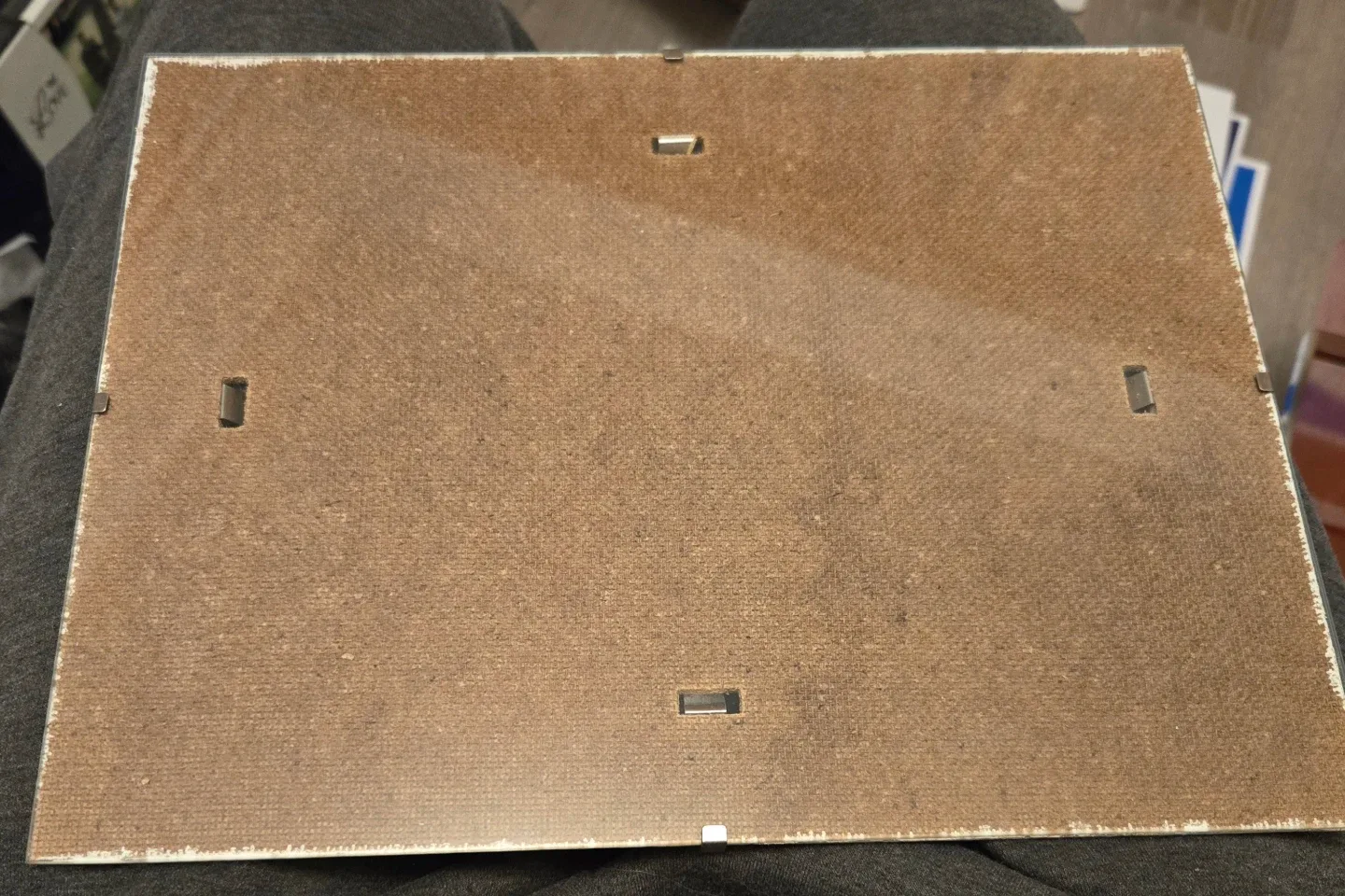 🥕 Frameless Glass Clip Frame 8.5" x 11" thumbnail