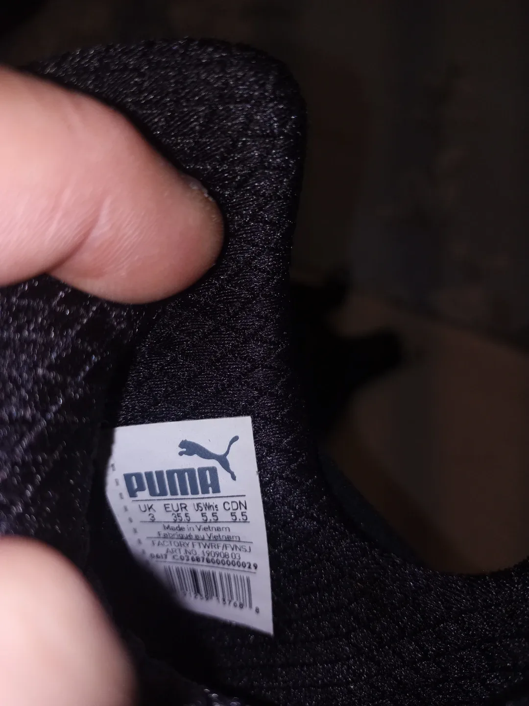 Puma Boys Runners - Size 5.5 image indicator(5)