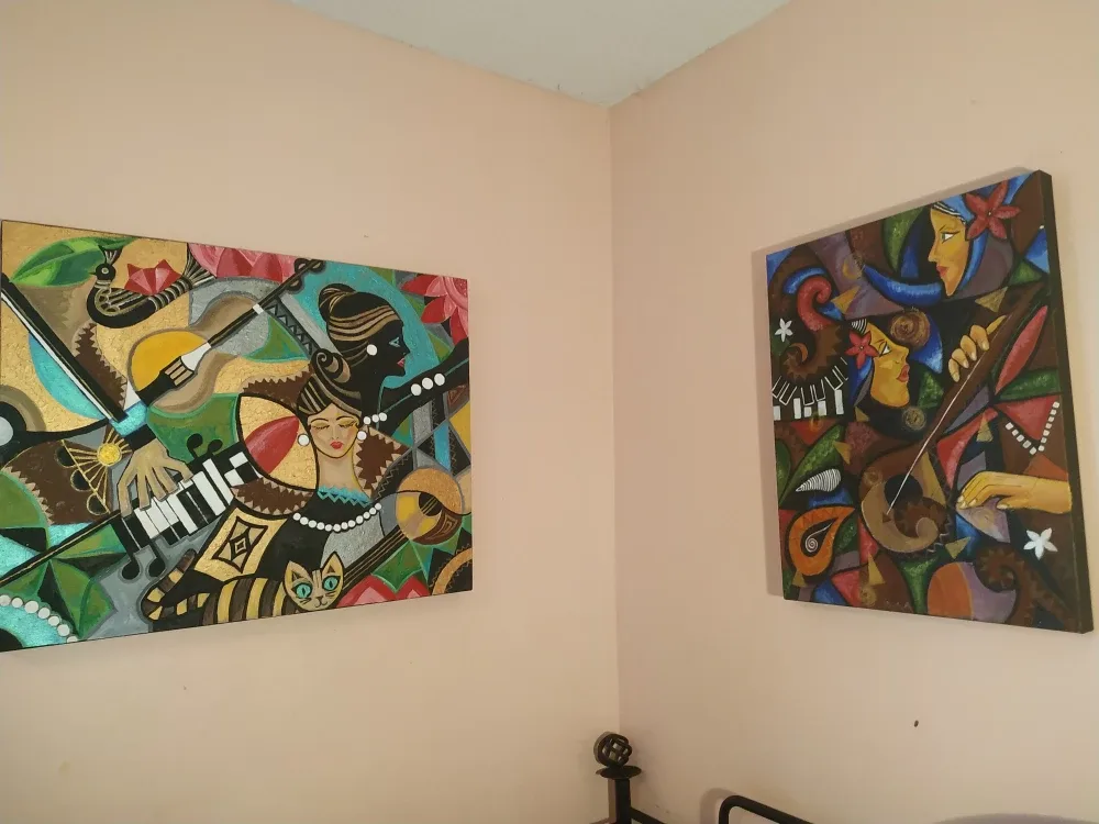 $15 off Abstract 2 Original Painting (24x18 Inches) image indicator(4)