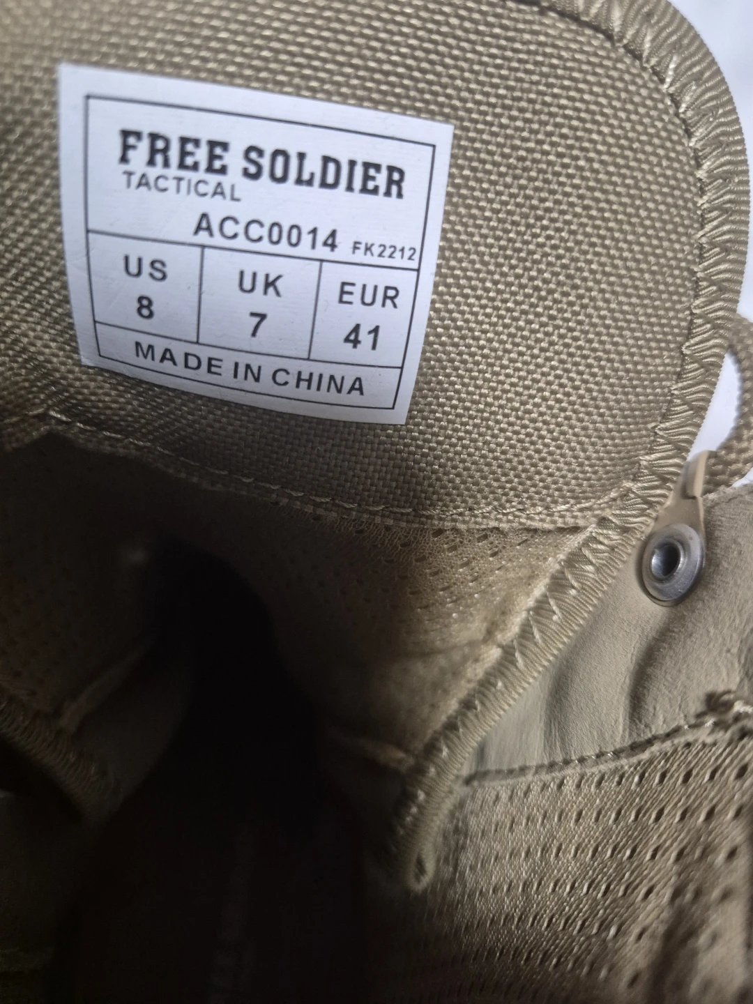 FREE SOLDIER Tactical Boots - US Size 8 - photo 4