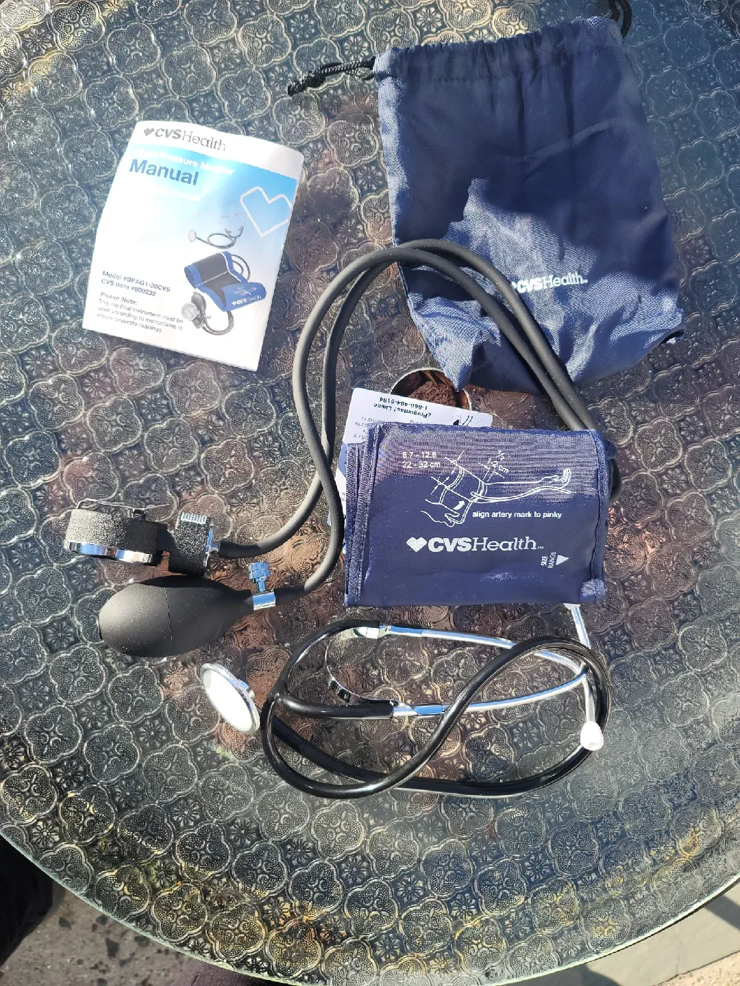 CVS Health Blood Pressure Monitor + Stethoscope image indicator(2)