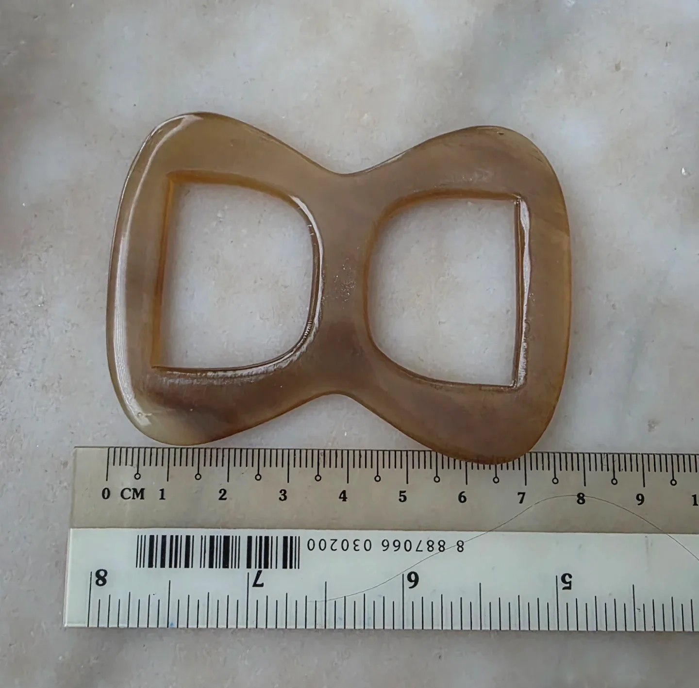 Handmade Buffalo Horn Scarf Rings - 2 Colours (Black and Brown) image indicator(7)