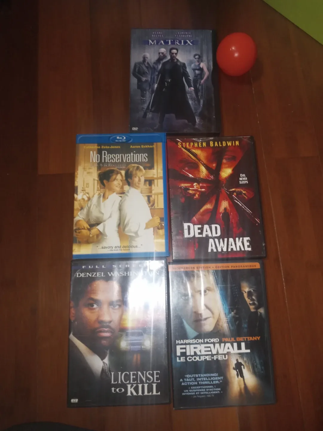 DVD Movies: The Matrix, Firewall, License to Kill & More