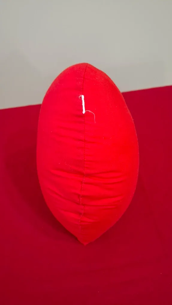 Red Heart Shaped Pillow image indicator(2)