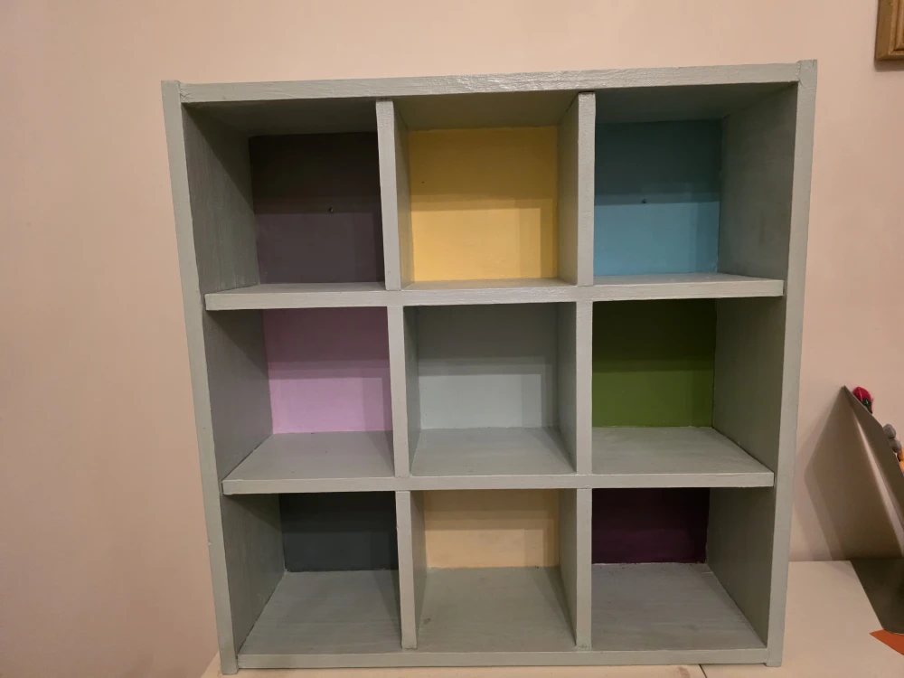 9-Cube Storage Shelf Unit - photo 3