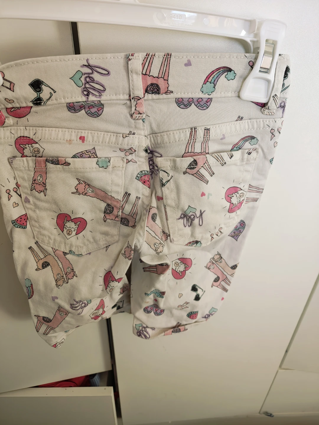 Size4- 5 Printed Denim Shorts and jeans - photo 4