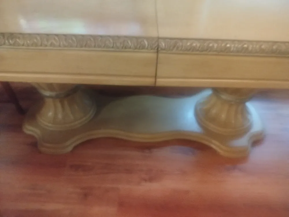 Dining Table - Light Wood Finish ،Ashly model.