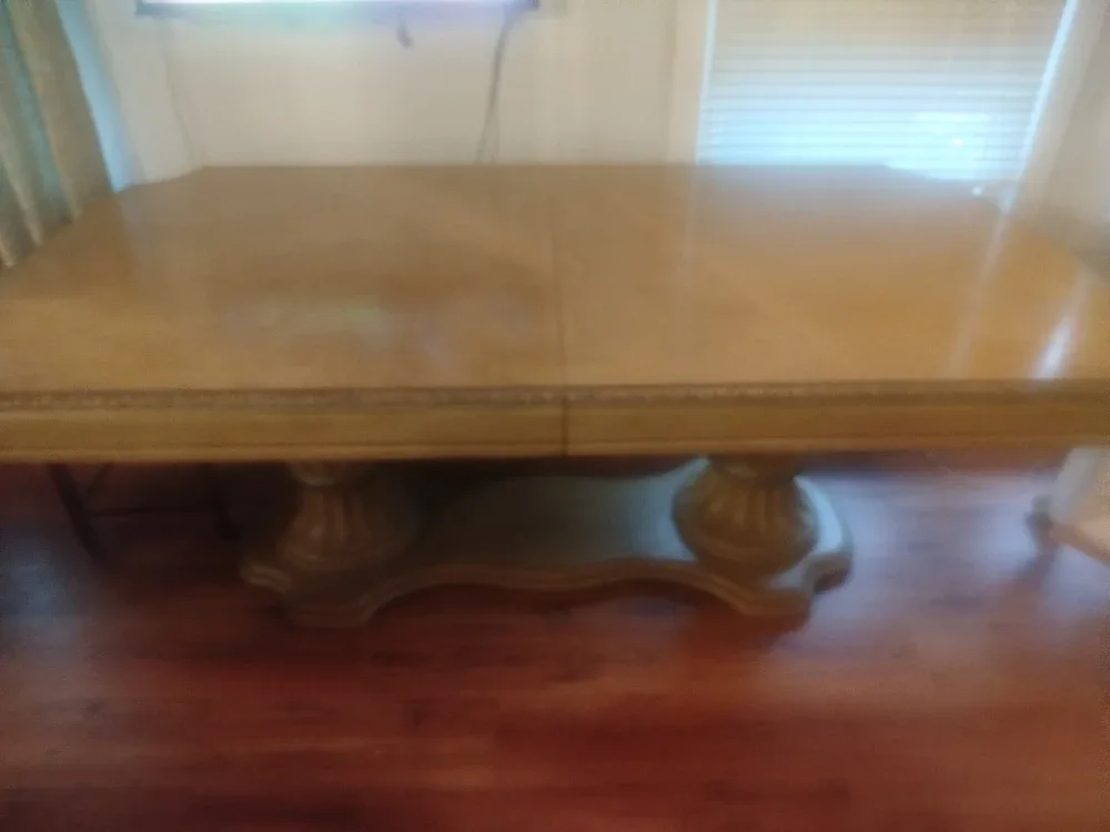 Dining Table - Light Wood Finish ،Ashly model. image indicator(2)