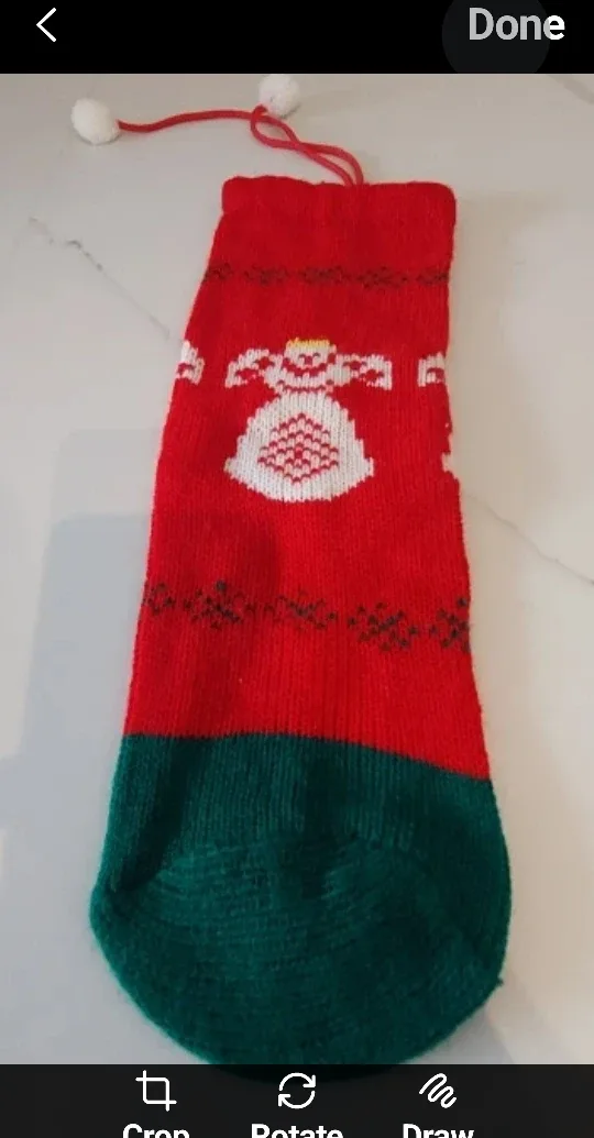 Christmas Stocking - Red & Green image indicator(3)
