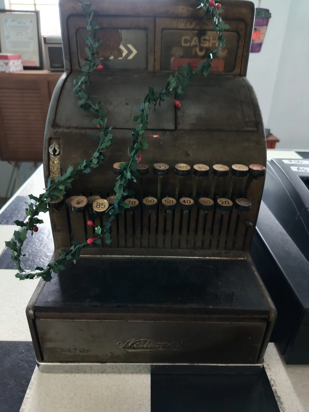 Vintage National Cash Register