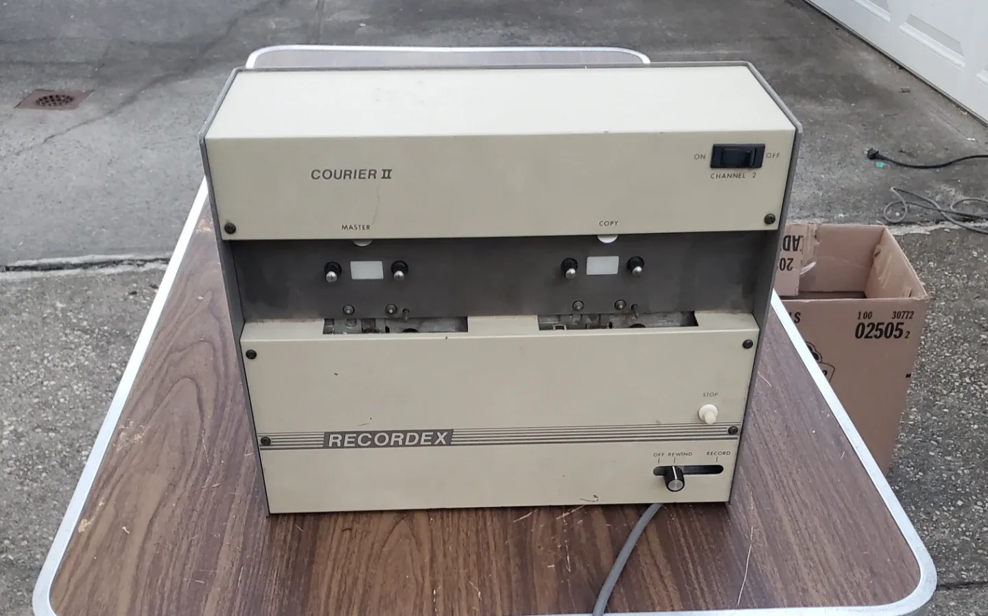 Cassette tape duplicator thumbnail