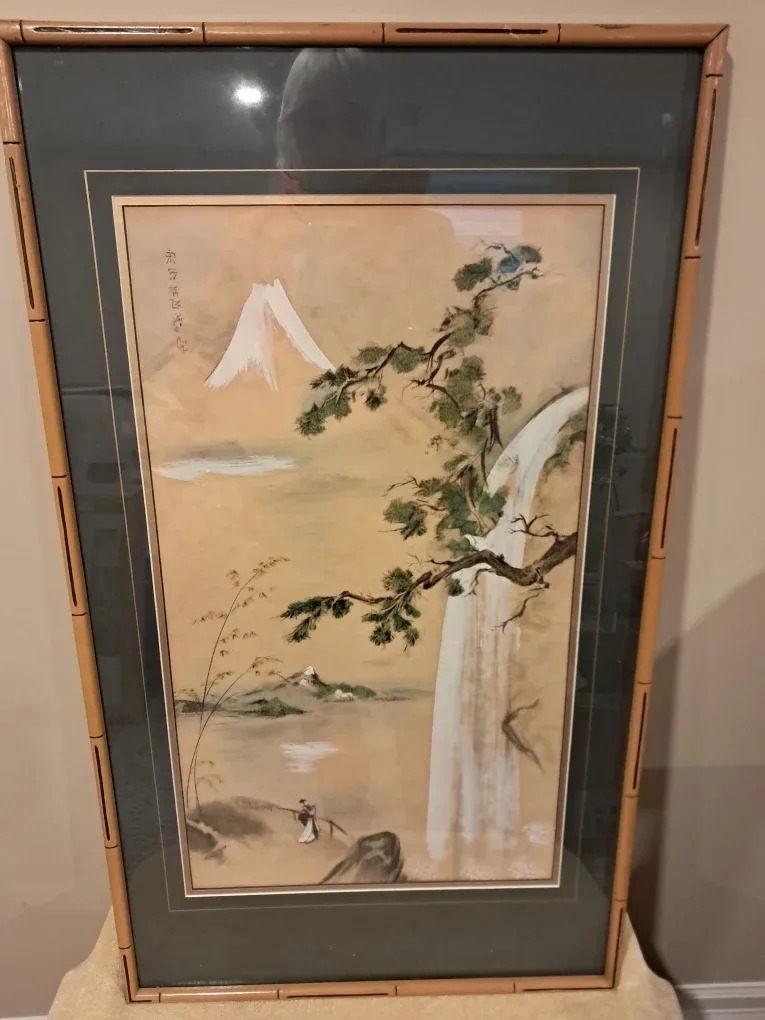 Framed Original Japanese Landscape Art image indicator(3)