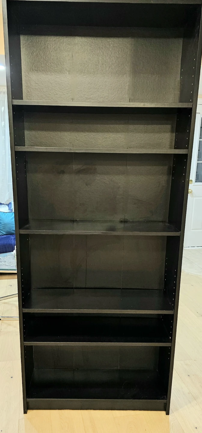Ikea Billy Black Bookshelf in perfect Condition - photo 2
