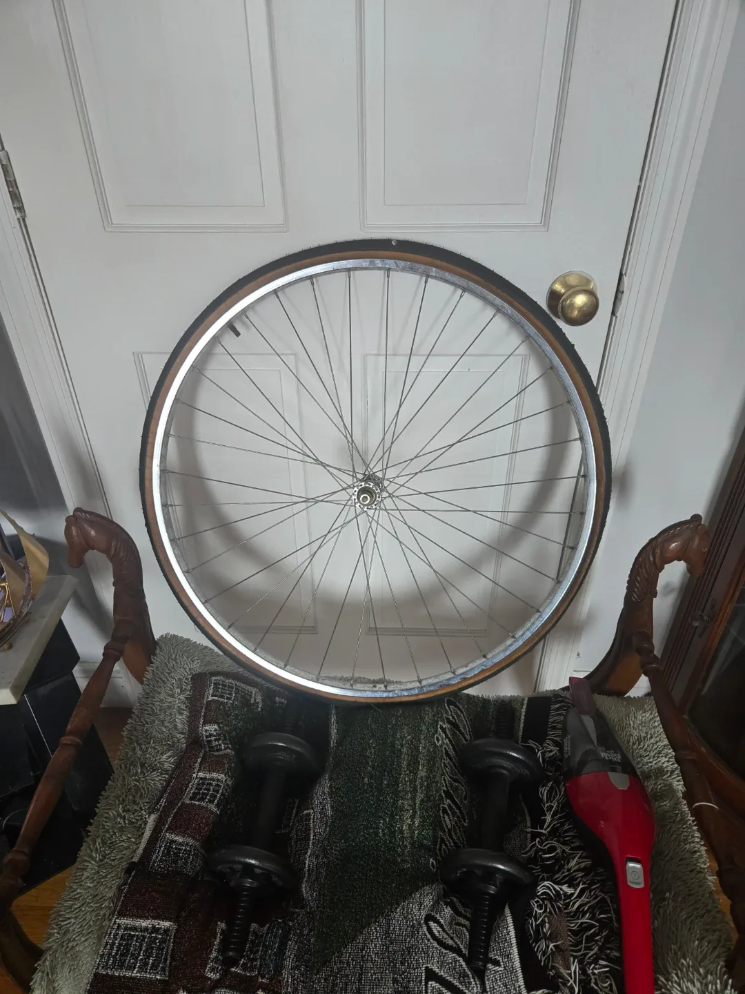 Framed Wooden Mirror image indicator(2)