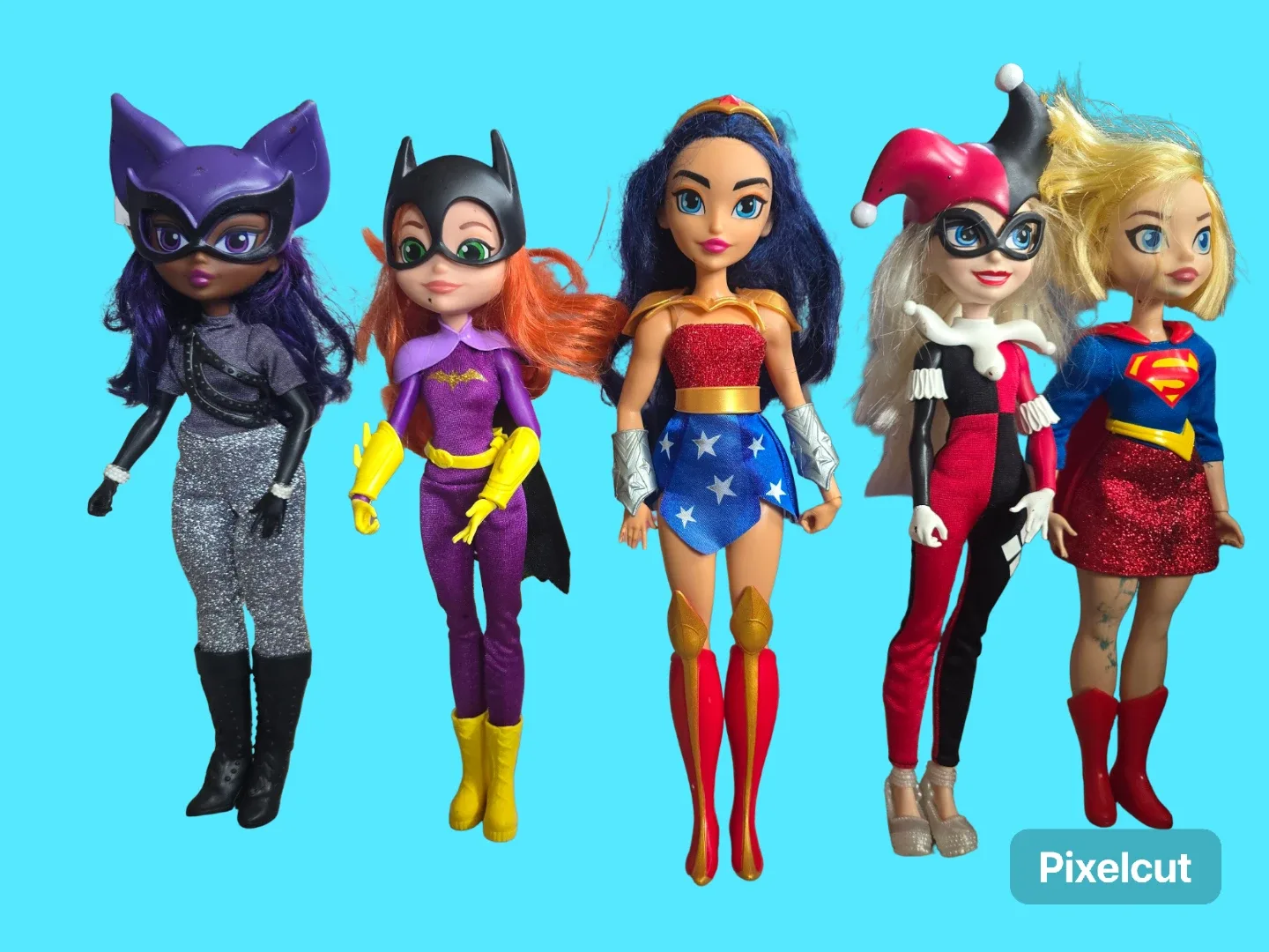DC Super Hero Girls Dolls - Set of 5
