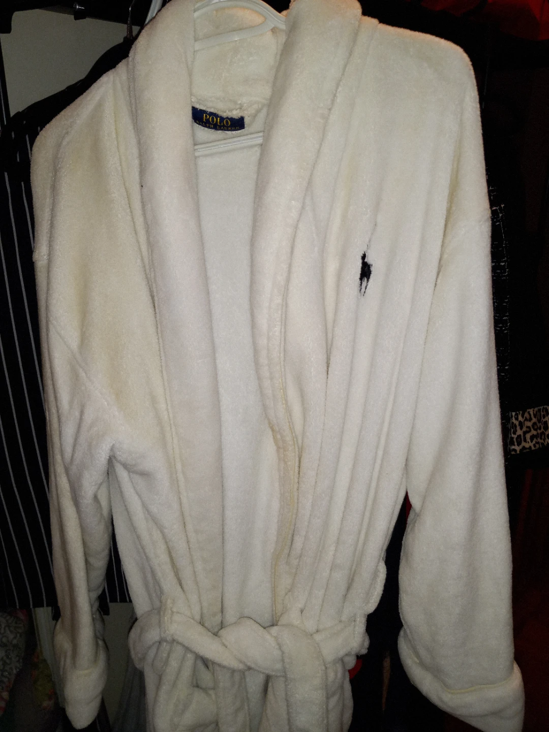 Ralph Lauren White Bath Robe - photo 2
