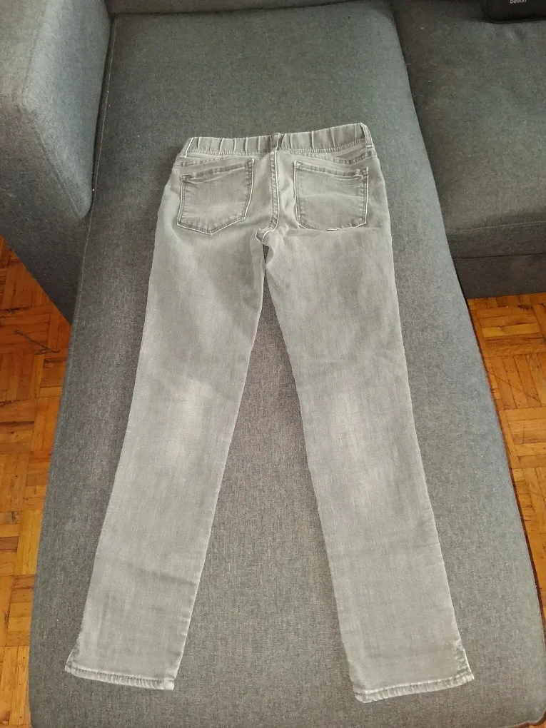 Gap Denim Grey Jeggings - Youth Size 12 image indicator(3)