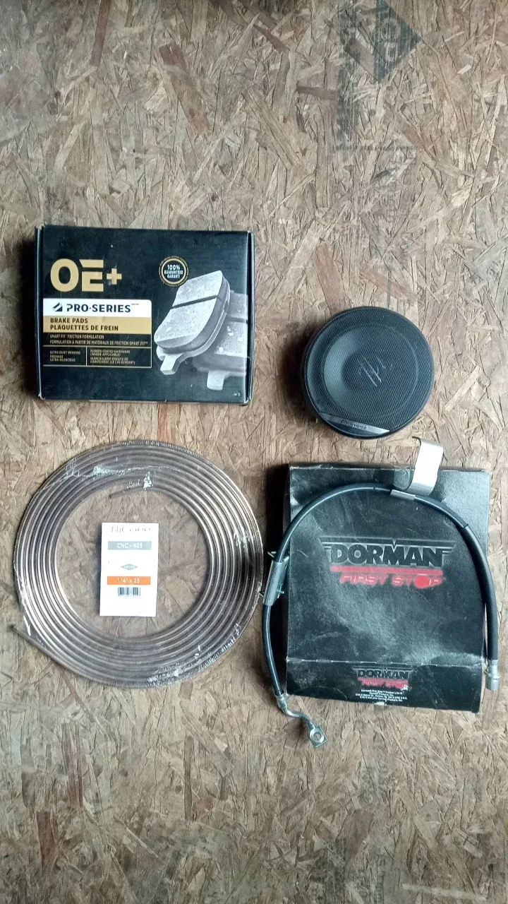 Assorted truck parts