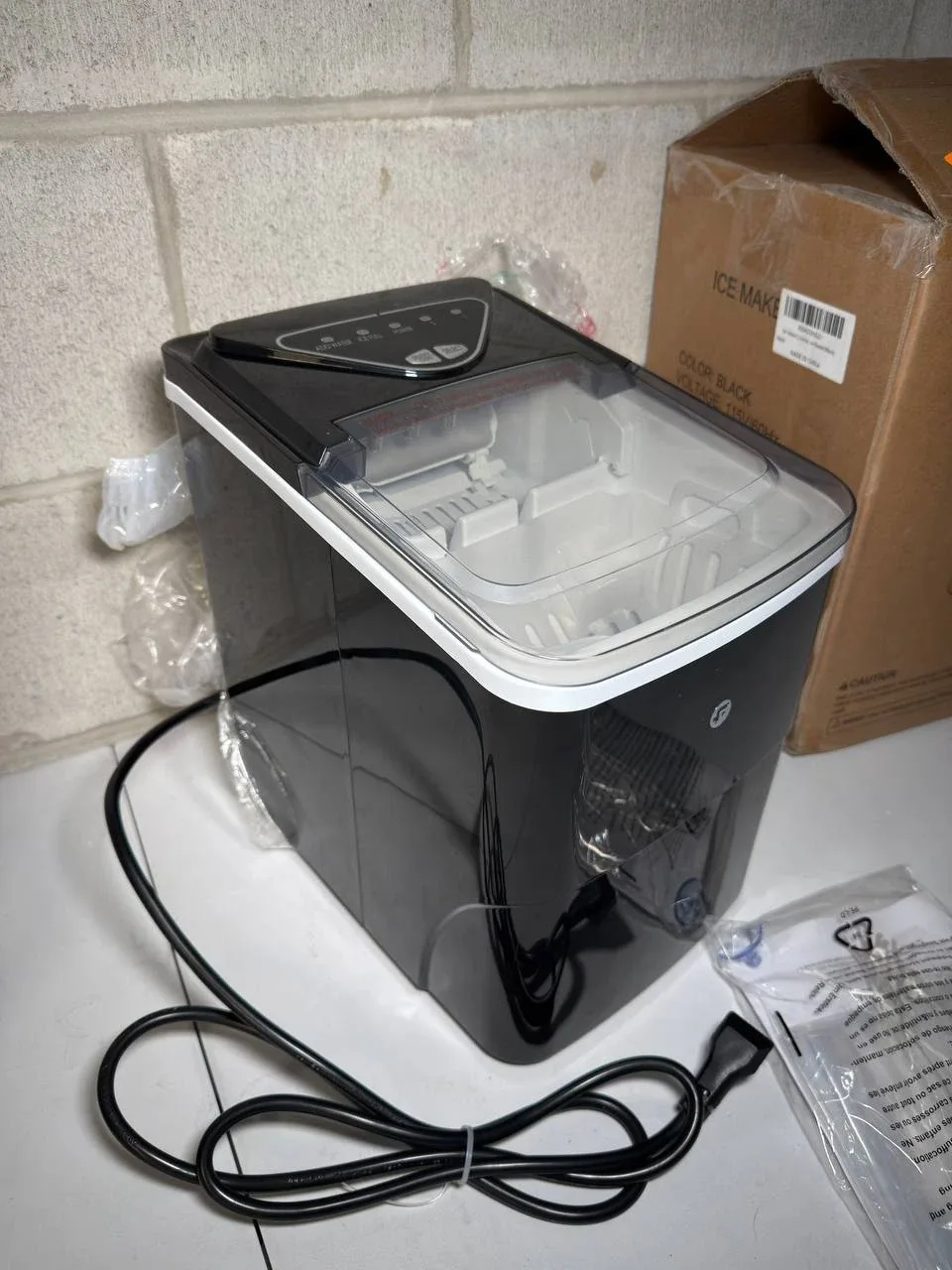 FZF Ice Maker, Countertop Ice Makers,26lbs image indicator(4)