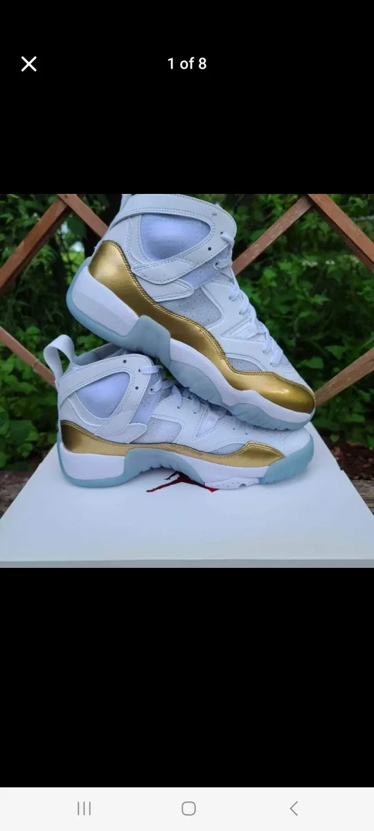 Jordan Jumpman Two Trey White/Gold