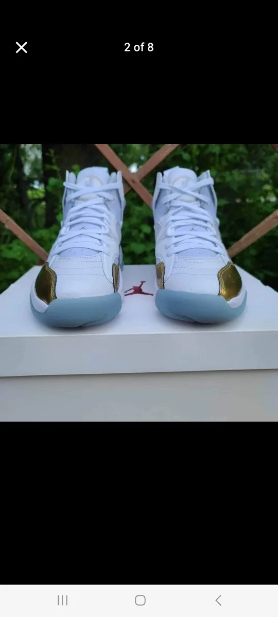 Jordan Jumpman Two Trey White/Gold image indicator(2)
