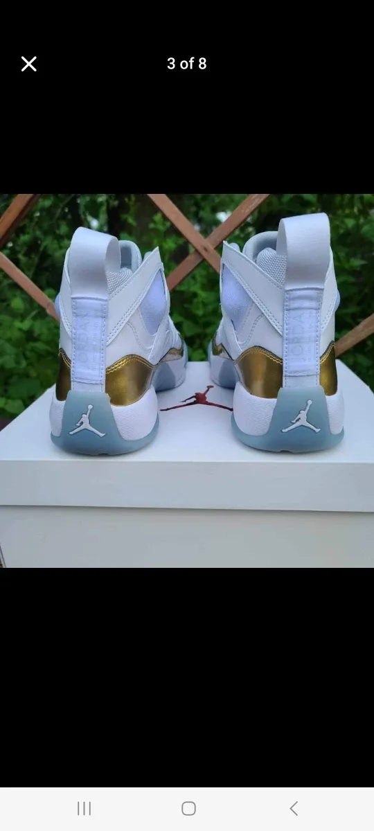 Jordan Jumpman Two Trey White/Gold image indicator(3)