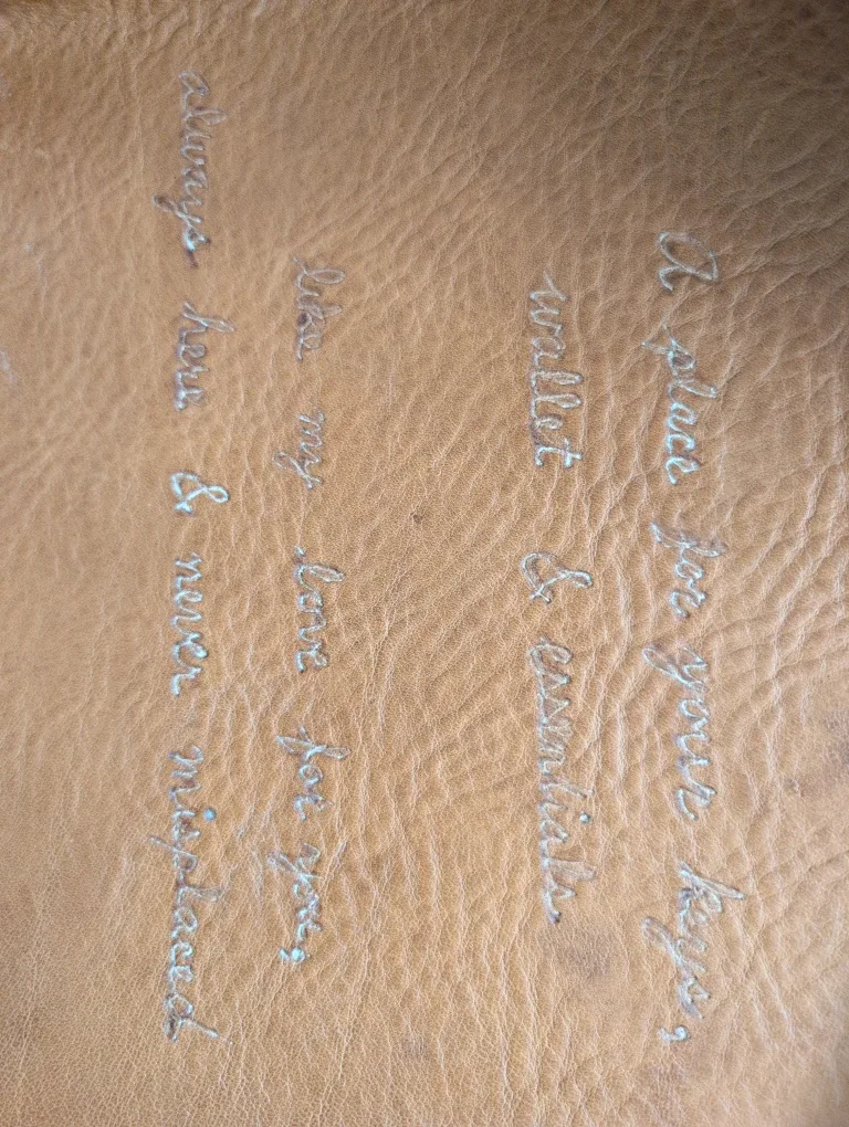 Leather Valet Tray image indicator(4)