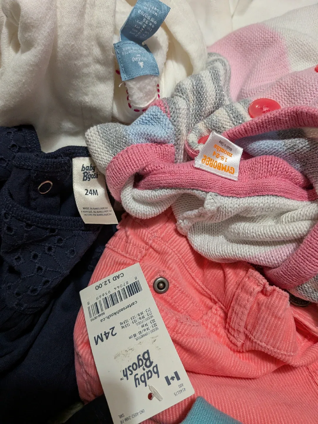 Baby/Toddler Clothes - Size 2T 24 mos- Bundle image indicator(7)