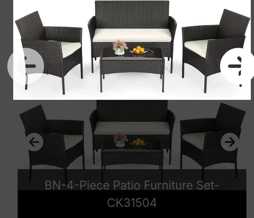 BN-4-Piece Patio Furniture Set - CK31504