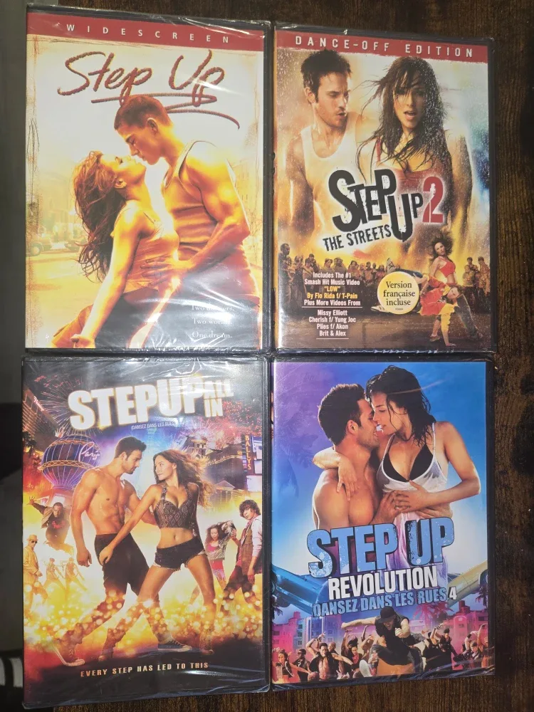 Still Sealed Step Up DVD Collection - New & Sealed