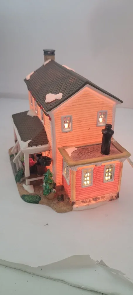 Christmas Village Lighted House image indicator(3)