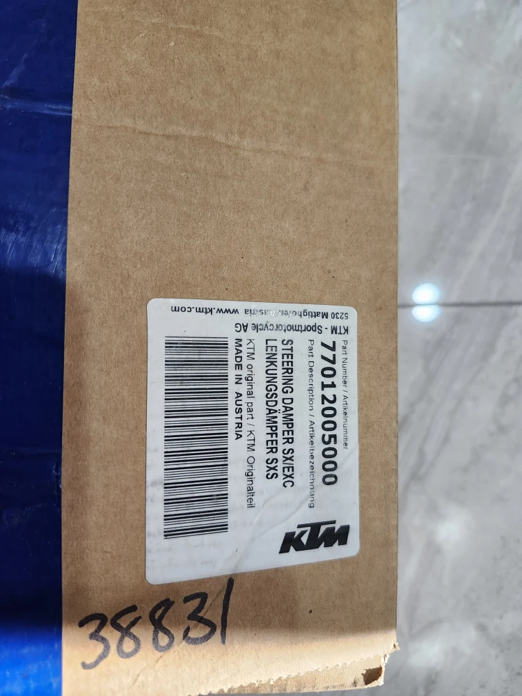 KTM SXS Steering Damper 77012005000 - photo 2