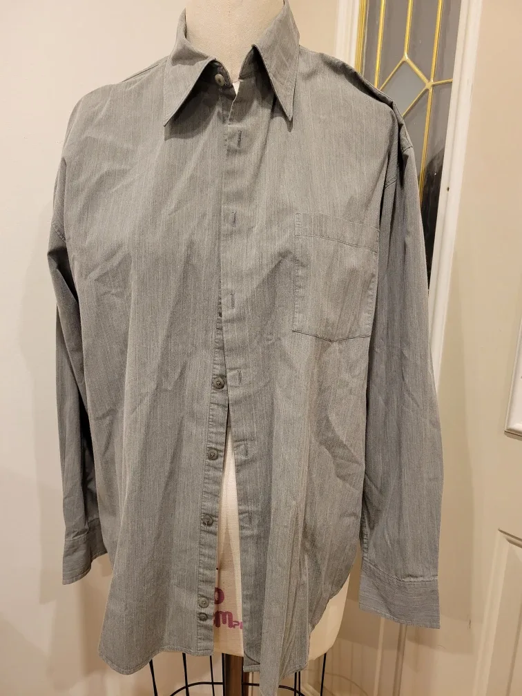 Mens Ned Alfred Sung Dress Top