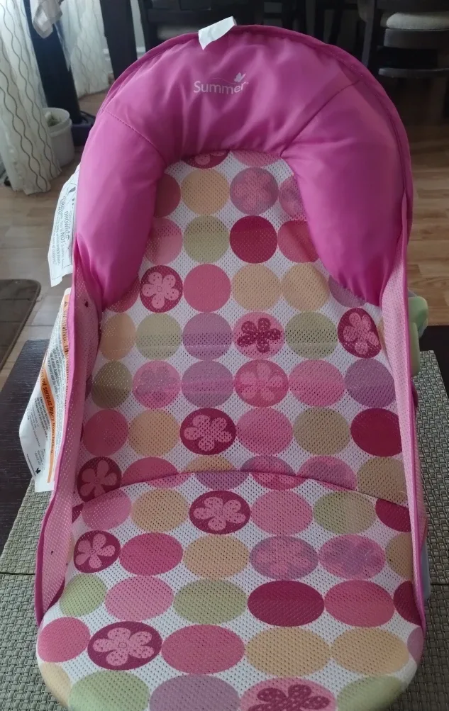 Summer Infant Pink Baby Bather thumbnail