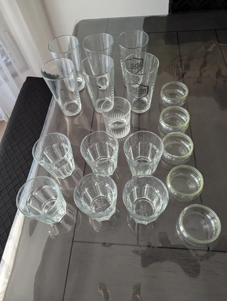 Mixed Glassware Set: Boiling Oak, Forty Creek