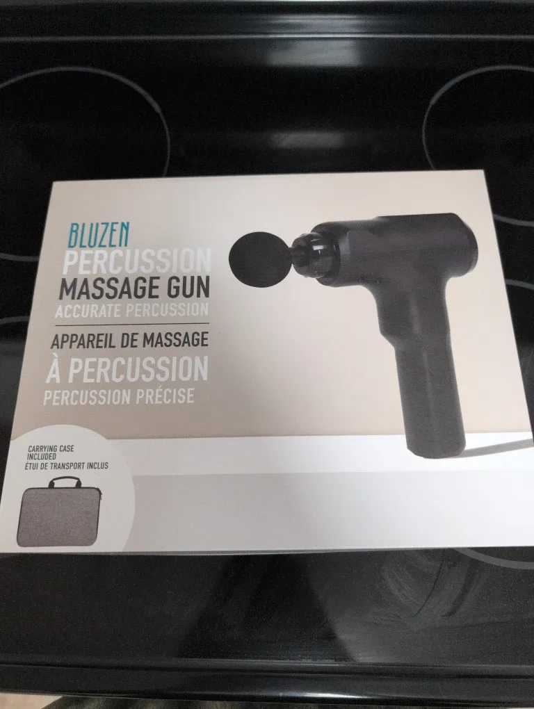 Bluzen Percussion Massage Gun - Almost New!