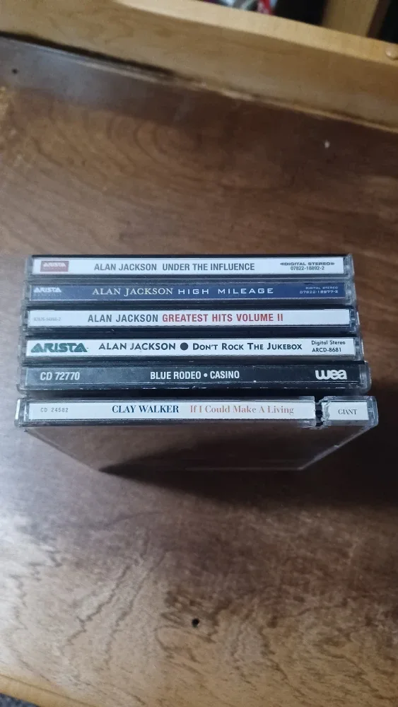 Alan Jackson, Clay Walker, Blue Rodeo CDs